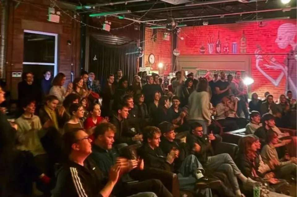 The Attic Leeds audience room