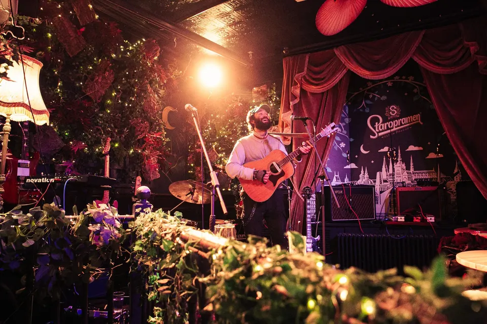 The Folklore Rooms stage